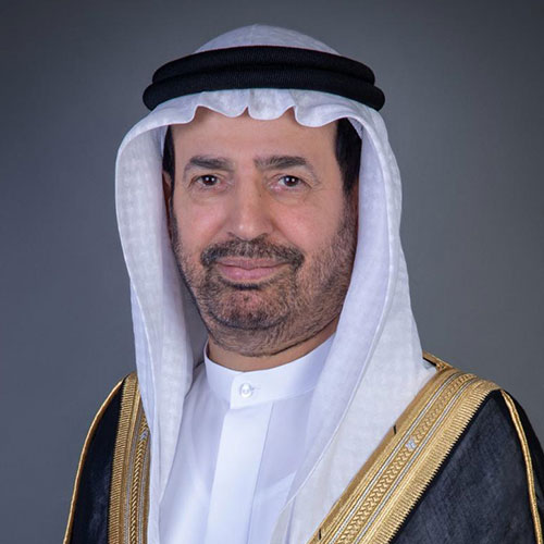 H.E Dr. Ali Rashid Al Nuaimi, Chairman of the Committee on Defence, Interior, and Foreign Affairs in the Federal National Council (FNC)